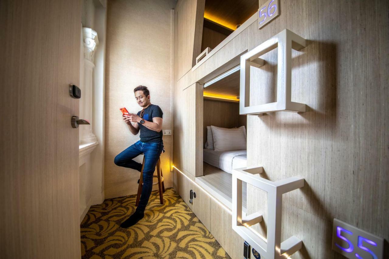 Cube Boutique Capsule Hotel At Kampong Glam Singapur Exterior foto