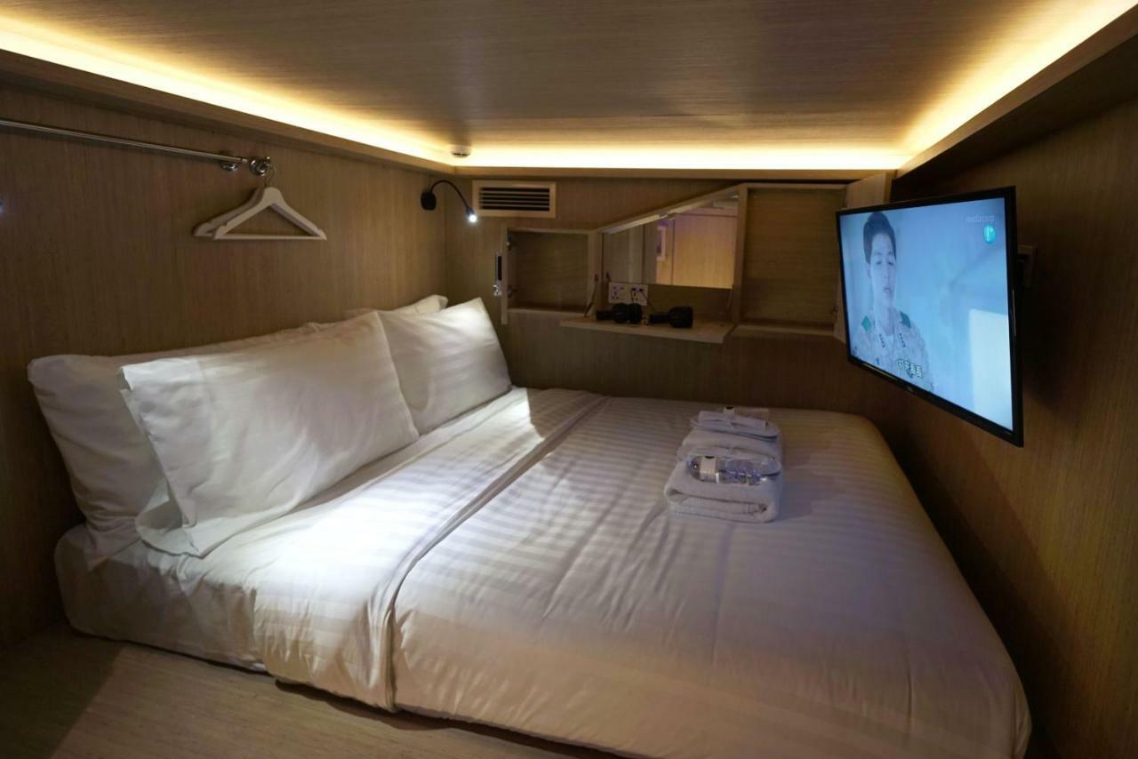 Cube Boutique Capsule Hotel At Kampong Glam Singapur Exterior foto
