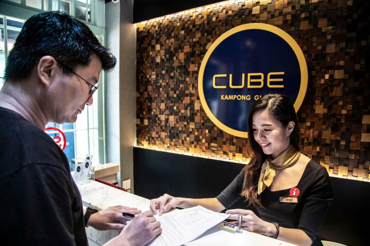 Cube Boutique Capsule Hotel At Kampong Glam Singapur Exterior foto